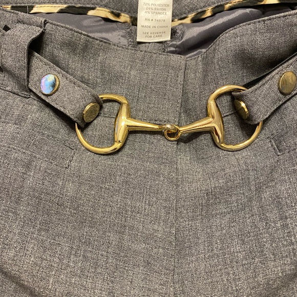 Cache gray pants size 2 - Picture 3 of 3